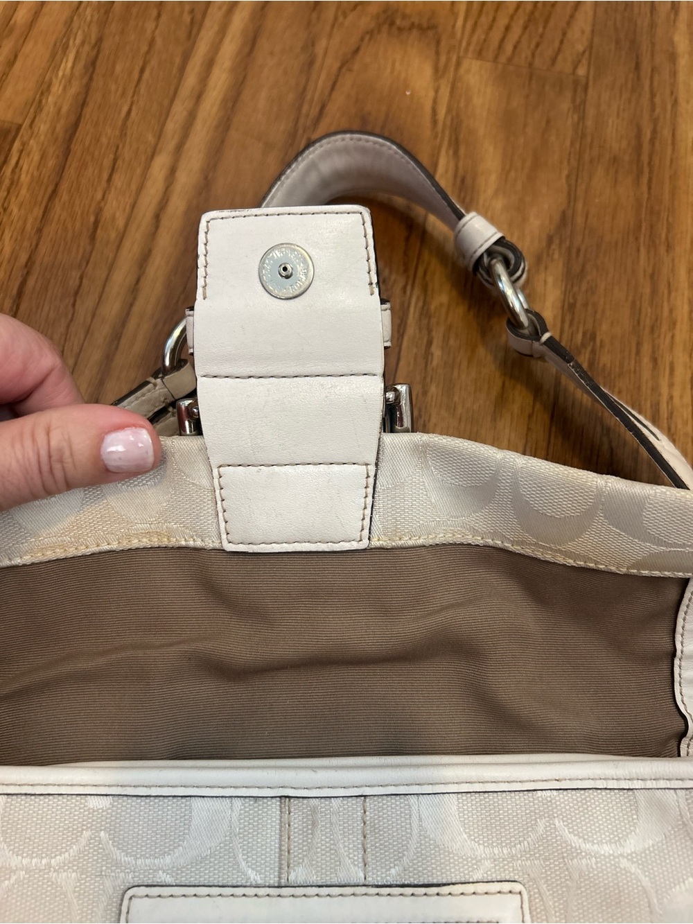 🔥Coach Vintage Signature Jacquard braided bag. - Picture 12 of 15